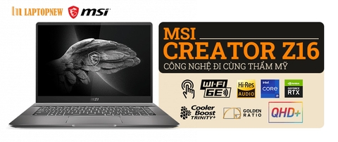 MSI CREATOR Z16 - CÔNG NGHỆ ĐI CÙNG THẨM MỸ | MSI OFFICIAL STORE
