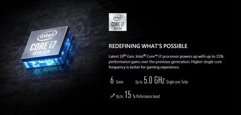 GIỚI THIỆU VÀ ĐÁNH GIÁ MSI GF65 - CPU GEN 10