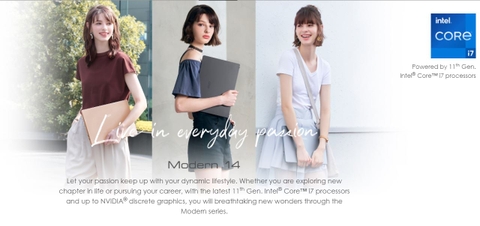 GIỚI THIỆU VÀ ĐÁNH GIÁ MSI MODERN 14 GEN 11th