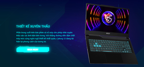 Hiệu năng mạnh mẽ nhờ CPU Gen 12