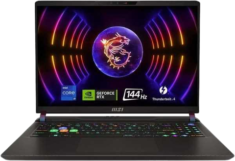 LAPTOP MSI VECTOR GP68 HX 13VH 252VN | CPU i9-13950HX | RAM 16GB DDR5 | SSD 1TB PCle | VGA RTX 4080 12GB | 16.0 FHD+ IPS & 144Hz | Win11.