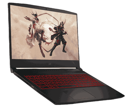 Msi katana gf66 - cổng kết nối trái