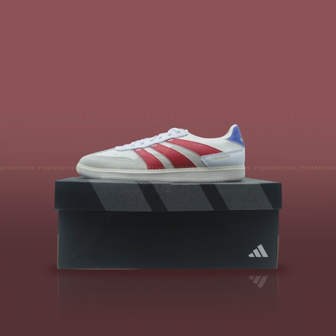 Adidas Predator 24 League Low Freestyle  - Cloud White/Better Scarlet/Royal Blue IG8974