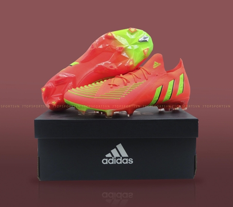 Adidas Predator Edge.1 Low FG - Solar Red/Team Solar Green/Core Black GW1024