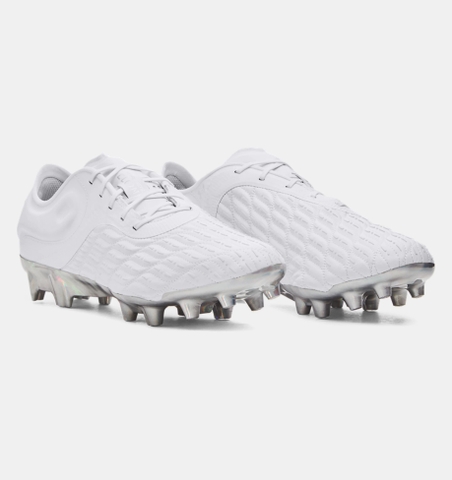 Under Armour Magnetico Elite 3.0 FG - White/Silver 3026740 101