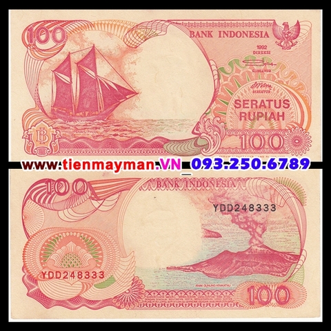 Indonesia 100 Rupiah 1992 UNC