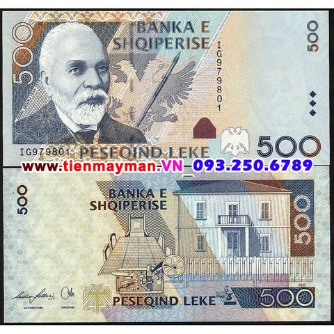 Albania 500 Leke 2007 UNC
