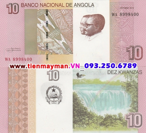 Angola 10 Kwanzas 2017 UNC