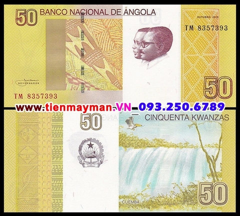 Angola 50 Kwanzas 2012 UNC