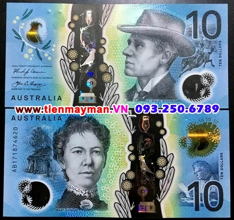 Australia - Úc 10 Dollar 2016 UNC polymer