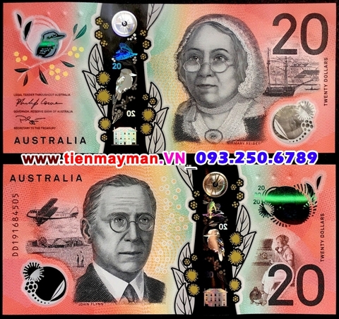 Australia - Úc 20 Dollar 2019 UNC polymer