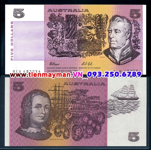Australia - Úc 5 Dollar 1991 UNC