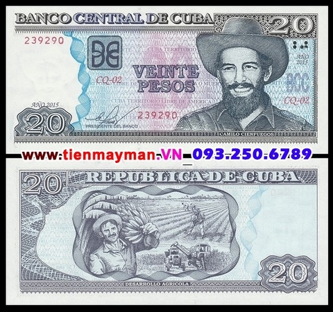 Cuba 20 pesos 2004 UNC
