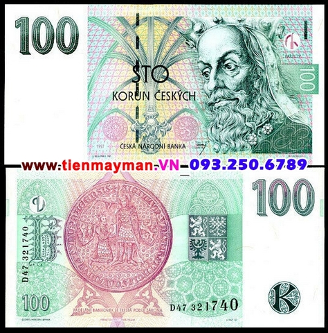 Czech 100 Korun 1997 UNC