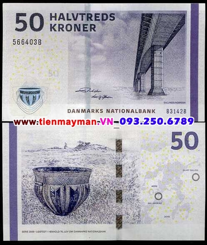 Denmark - Đan Mạch 50 Kroner 2016 UNC