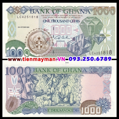 Ghana 1000 Cedis 2003 UNC
