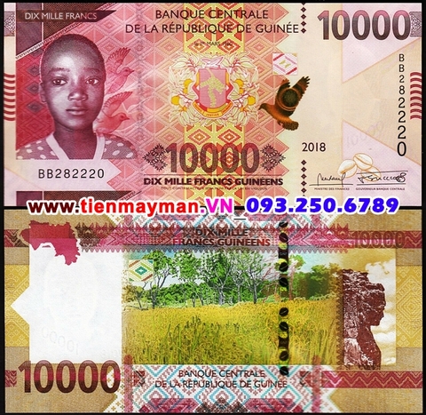 Guinea 10000 Sylis 2018 UNC