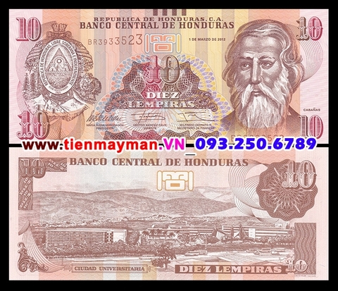 Honduras 10 Lempira 2004 UNC