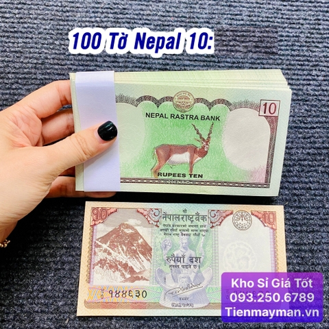 100 Tờ Tiền Nepal 10 Rupees