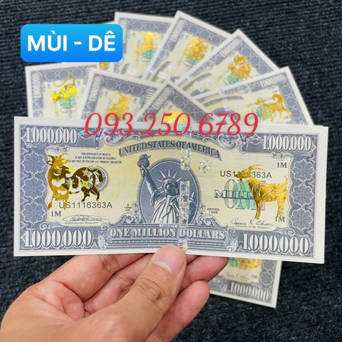 1 Triệu usd phát quang con DÊ cho người tuổi MÙI