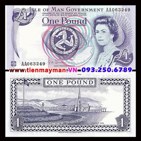 Isle of Man 1 Pound 2009 UNC