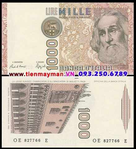 Italy-Ý 1000 Lire 1982 UNC