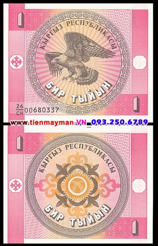 Kyrgyzstan 1 Tyiyn 1993 UNC