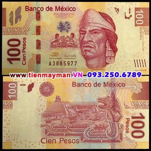 Mexico 100 Pesos 2009 UNC
