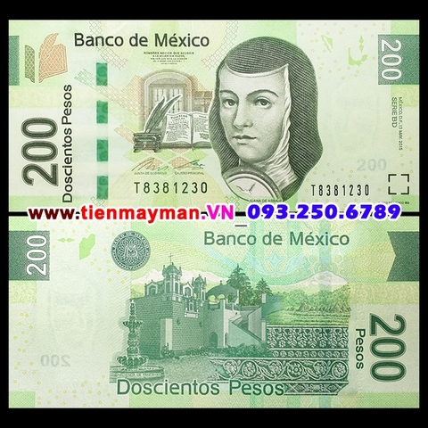 Mexico 200 Pesos 2008 UNC