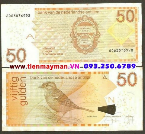 Netherlands Antilles 50 Gulden 2003 UNC