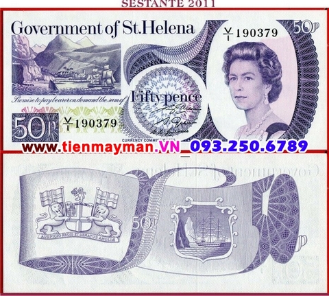 Saint Helena 50 Pence 1979 UNC