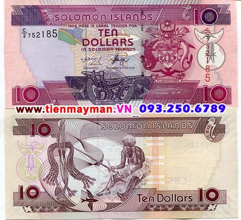 Solomon 10 Dollar 2006 UNC