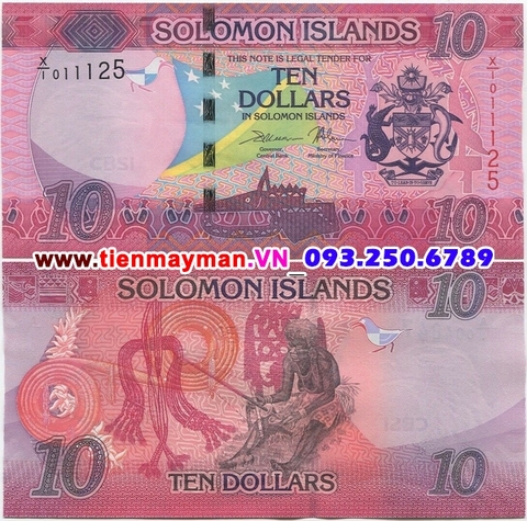Solomon 10 Dollar 2017 UNC