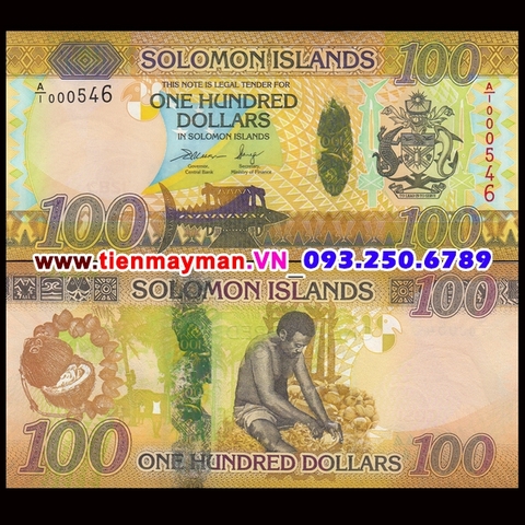 Solomon 100 Dollar 2012 UNC