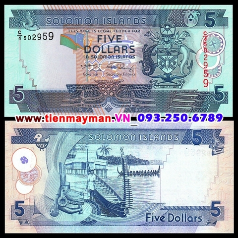 Solomon 5 Dollar 2006 UNC