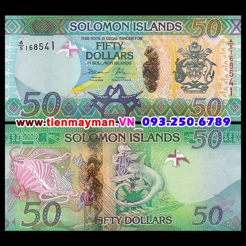 Solomon 50 Dollar 2013 UNC hybrid