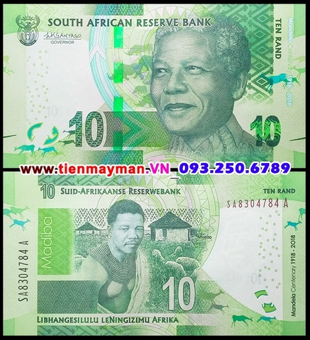 South Africa - Nam Phi 50 Rand 2018 UNC