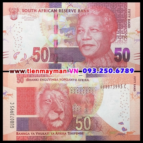 South Africa - Nam Phi 50 Rand 2012 UNC