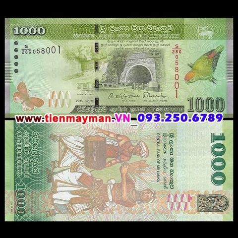 Sri Lanka 1000 Rupees 2010 UNC
