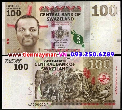 Swaziland 100 Lilangeni 2011 UNC