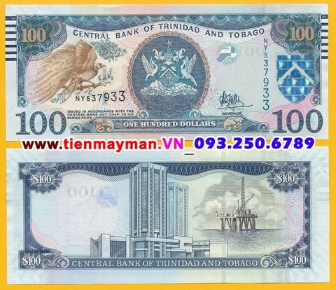 Trinidad and Tobago 100 Dollar 2006 UNC