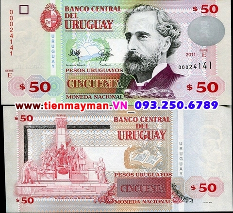 Uruguay 50 Pesos 2011 UNC