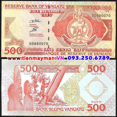 Vanuatu 500 Vatu 2006 UNC