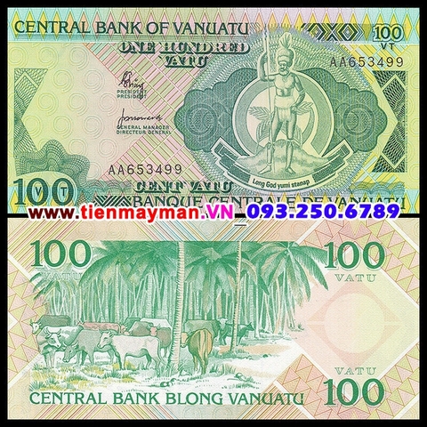 Vanuatu 100 Vatu 1982 UNC