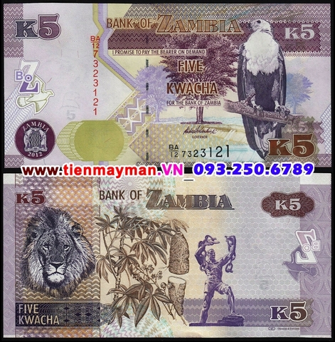 Zambia 5 Kawacha 2012 UNC