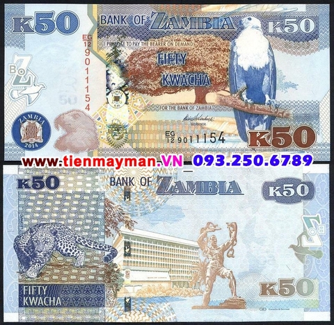 Zambia 50 Kawacha 2014 UNC