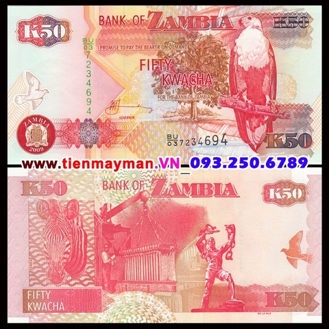 Zambia 50 Kwacha 2003 UNC