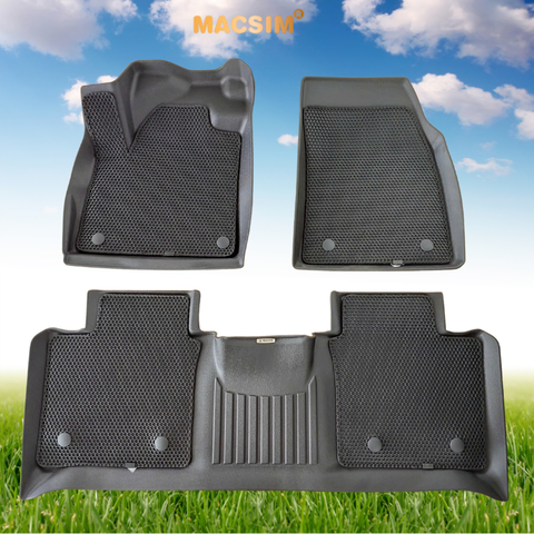 Thảm sd1 2 lớp dạng lưới lục giác Ford Territory 2023+ bề mặt cao su siêu sạch