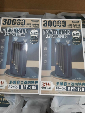 DỰ PHÒNG 30.000mah RPP-199