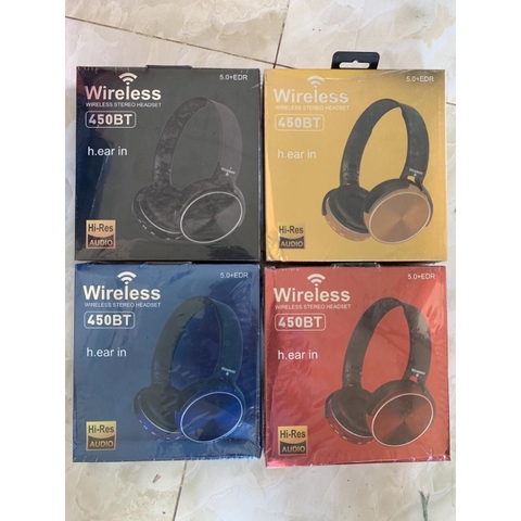 TAI CHỤP BLUETOOTH 450BT